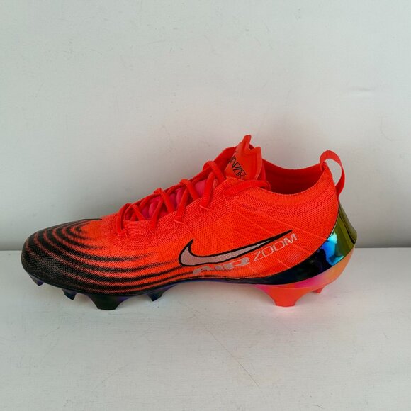 Men's Size 10 - Nike Air Zoom Vapor Elite 1 Bright Crimson Football Cleats - Picture 3 of 10